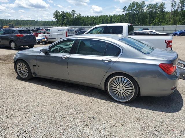 WBAKB8C54BCY65691 - 2011 BMW 750 LI GRAY photo 2