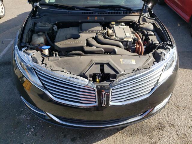 3LN6L2LU1FR608397 - 2015 LINCOLN MKZ HYBRID BLACK photo 11