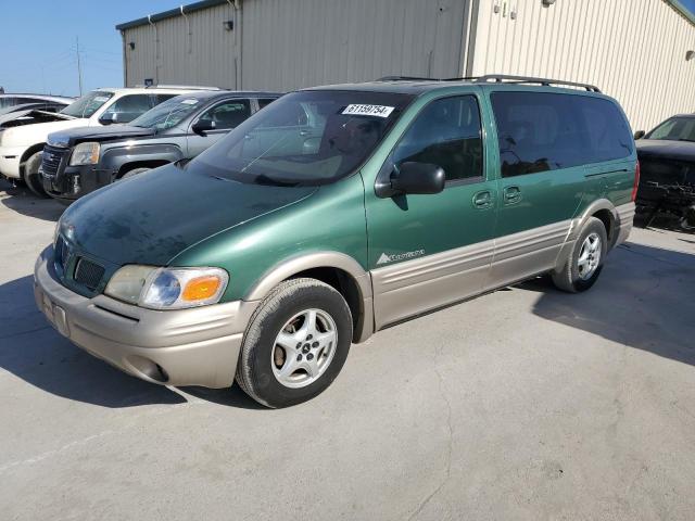 1GMDX03E7YD103047 - 2000 PONTIAC MONTANA GREEN photo 1