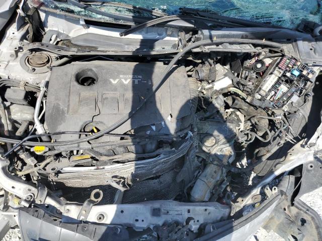 1NXBU4EE4AZ198144 - 2010 TOYOTA COROLLA BASE SILVER photo 11