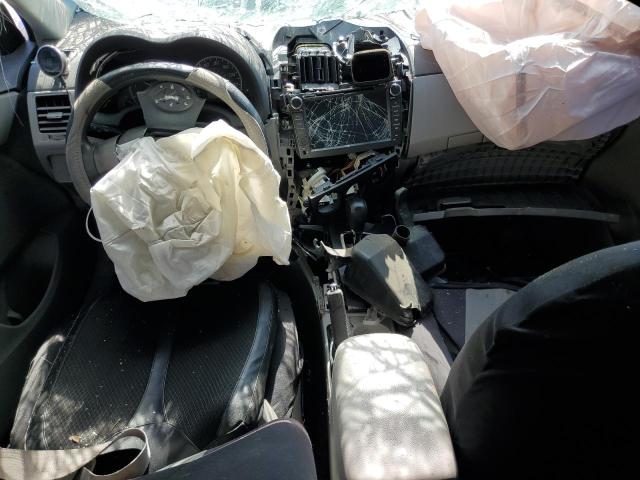 1NXBU4EE4AZ198144 - 2010 TOYOTA COROLLA BASE SILVER photo 8