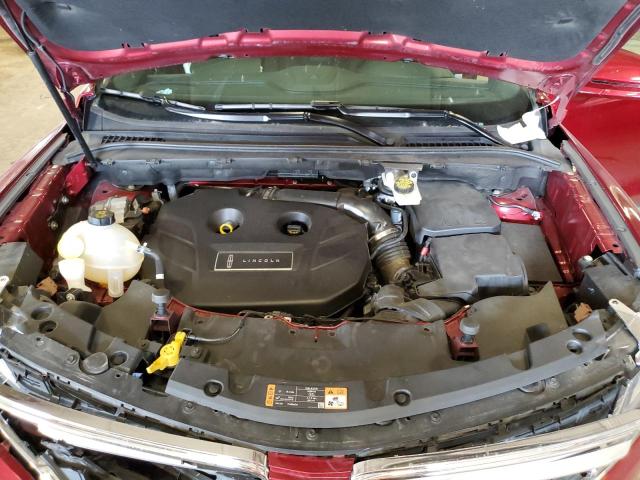 5LMCJ2C98JUL23375 - 2018 LINCOLN MKC SELECT Բորդո լուսանկար 12