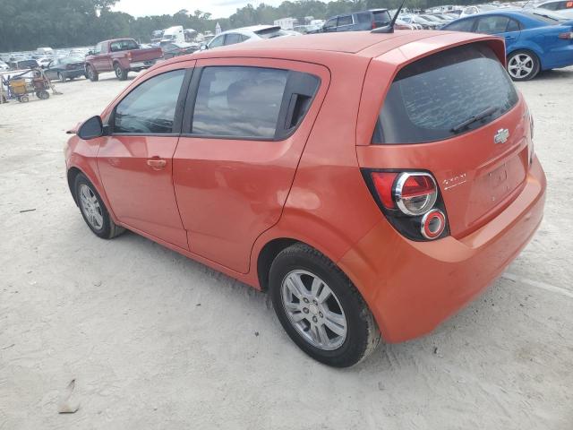 1G1JA6SH9C4224557 - 2012 CHEVROLET SONIC LS RED photo 2