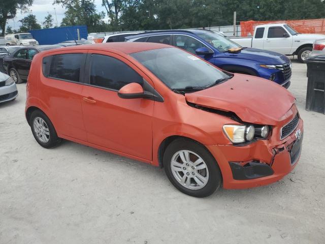 1G1JA6SH9C4224557 - 2012 CHEVROLET SONIC LS RED photo 4