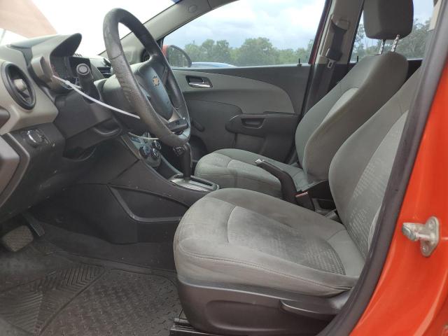 1G1JA6SH9C4224557 - 2012 CHEVROLET SONIC LS RED photo 7