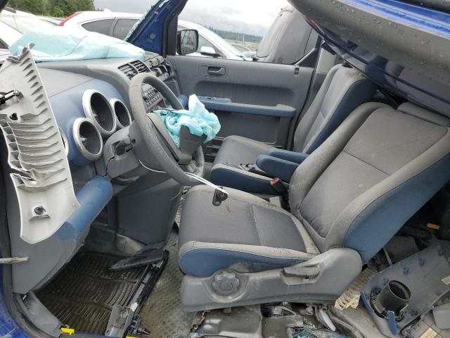 5J6YH28584L016470 - 2004 HONDA ELEMENT EX BLUE photo 7