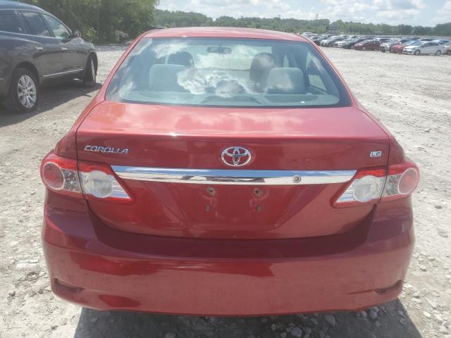 5YFBU4EE4CP073987 - 2012 TOYOTA COROLLA BASE Червоний фото 6