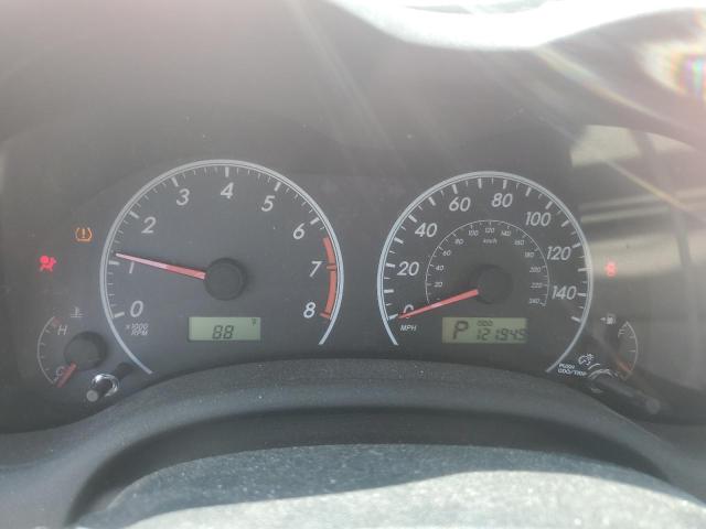 5YFBU4EE4CP073987 - 2012 TOYOTA COROLLA BASE Червоний фото 9