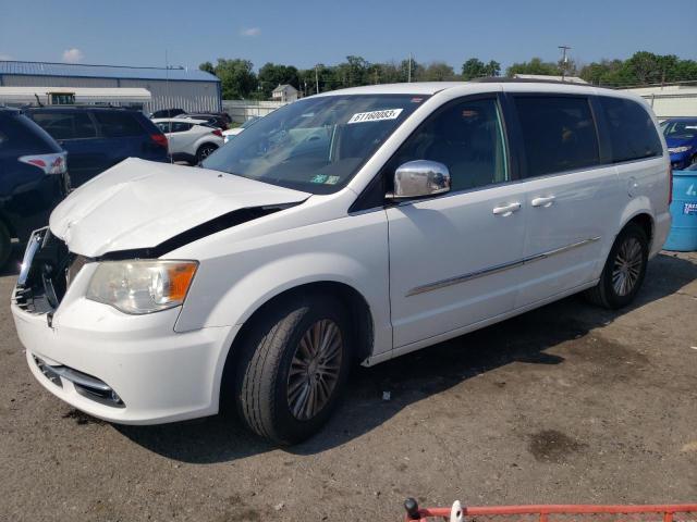 2C4RC1CG1ER367659 - 2014 CHRYSLER TOWN & COU TOURING L WHITE photo 1