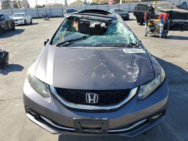 2HGFB2F94FH526109 - 2015 HONDA CIVIC EXL Boz foto 5