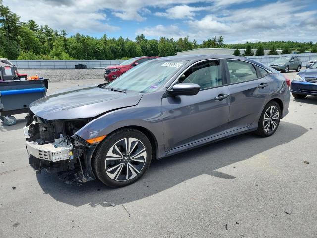 JHMFC1F75JX028945 - 2018 HONDA CIVIC EXL GRAY photo 1