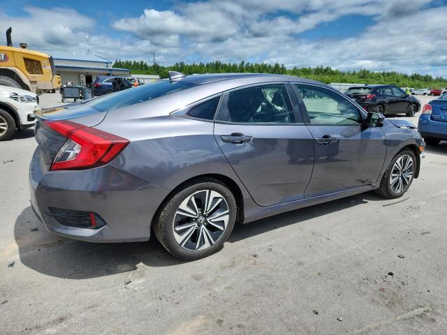JHMFC1F75JX028945 - 2018 HONDA CIVIC EXL GRAY photo 3