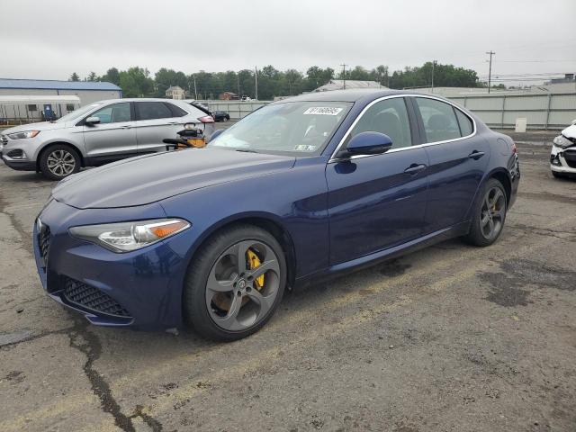 ZARFAEDN7H7552467 - 2017 ALFA ROMEO GIULIA Q4 蓝色 照片 1
