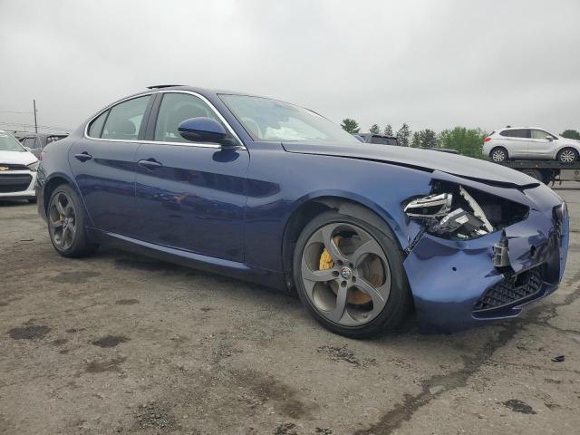 ZARFAEDN7H7552467 - 2017 ALFA ROMEO GIULIA Q4 蓝色 照片 4