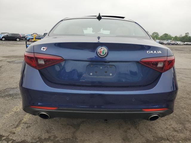 ZARFAEDN7H7552467 - 2017 ALFA ROMEO GIULIA Q4 蓝色 照片 6