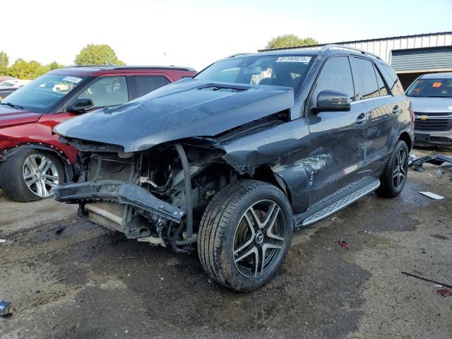 4JGDA5HB0EA276080 - 2014 MERCEDES-BENZ ML 350 4MATIC GRAY photo 1