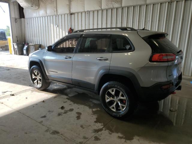 1C4PJMBS6FW785521 - 2015 JEEP CHEROKEE TRAILHAWK GRAY photo 2
