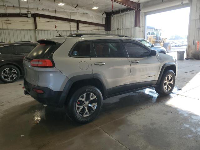 1C4PJMBS6FW785521 - 2015 JEEP CHEROKEE TRAILHAWK GRAY photo 3