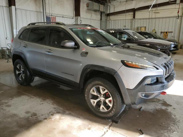 1C4PJMBS6FW785521 - 2015 JEEP CHEROKEE TRAILHAWK GRAY photo 4