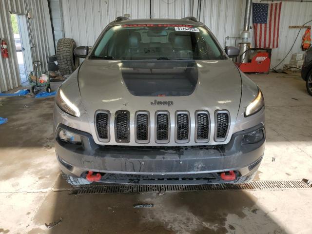 1C4PJMBS6FW785521 - 2015 JEEP CHEROKEE TRAILHAWK GRAY photo 5