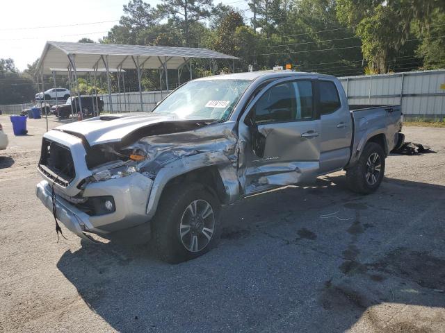 5TFAZ5CN4HX023461 - 2017 TOYOTA TACOMA DOUBLE CAB SILVER photo 1