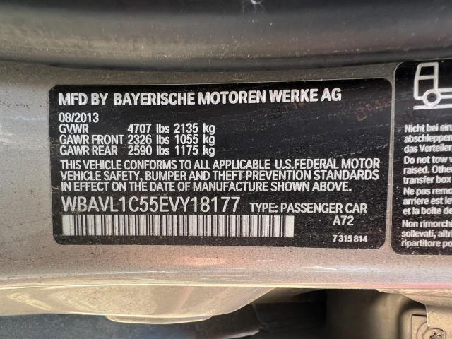 WBAVL1C55EVY18177 - 2014 BMW X1 XDRIVE28I GOLD photo 10