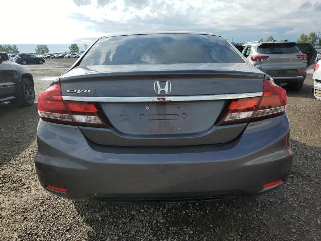 2HGFB2F58FH057412 - 2015 HONDA CIVIC LX GRAY photo 6