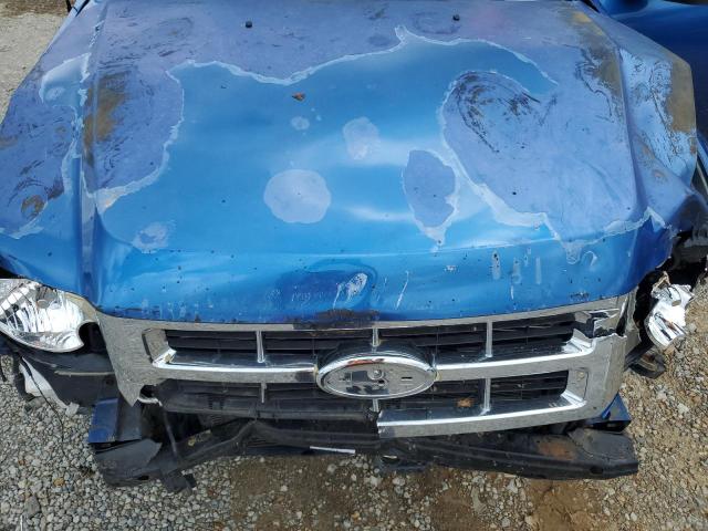 1FMCU0D71BKA26912 - 2011 FORD ESCAPE XLT BLUE photo 11