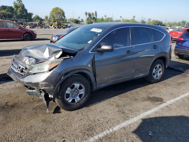 3CZRM3H39DG711073 - 2013 HONDA CR-V LX GRAY photo 1