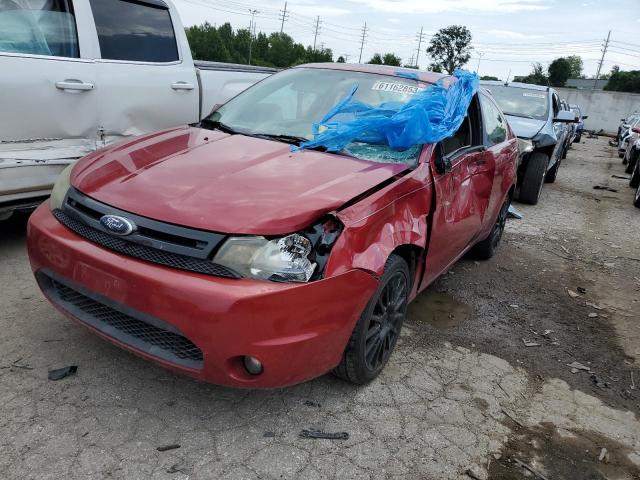 1FAHP33N79W214278 - 2009 FORD FOCUS SES RED photo 1