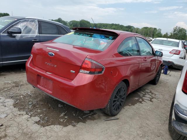 1FAHP33N79W214278 - 2009 FORD FOCUS SES RED photo 3