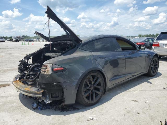 5YJSA1E66NF480577 - 2022 TESLA MODEL S Boz foto 3