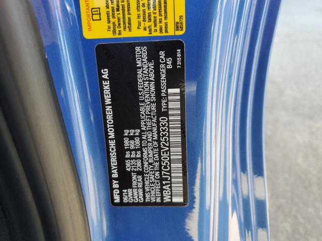 WBA1J7C50EV253330 - 2014 BMW M235I Көк фото 12