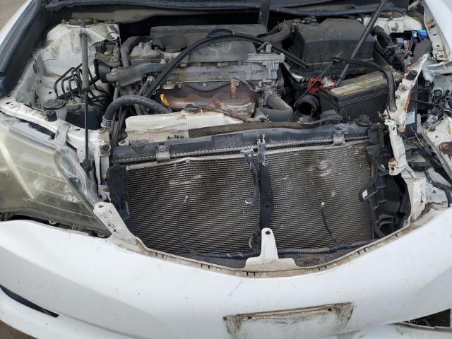 4T1BF1FK4CU543768 - 2012 TOYOTA CAMRY BASE WHITE photo 11