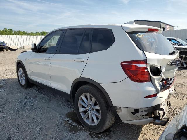 5UXWX9C57D0A09982 - 2013 BMW X3 XDRIVE28I WHITE photo 2