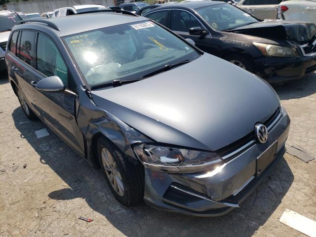 3VWD17AU8JM756843 - 2018 VOLKSWAGEN GOLF SPORT S GRAY photo 4