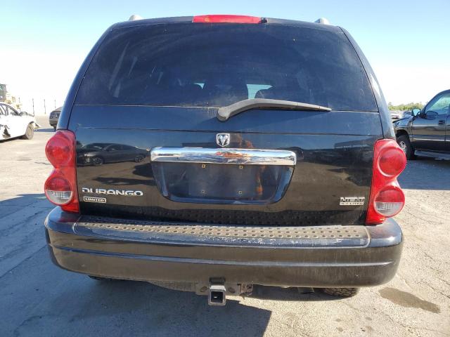 1D4HB58226F116163 - 2006 DODGE DURANGO LIMITED BLACK photo 6