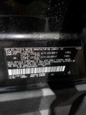 2T3P1RFV9SW498930 - 2025 TOYOTA RAV4 XLE BLACK photo 13