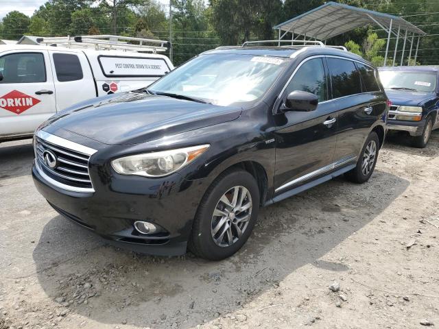 5N1CL0MM0EC526275 - 2014 INFINITI QX60 HYBRID BLACK photo 1