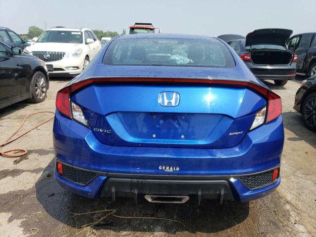 2HGFC4B87KH308455 - 2019 HONDA CIVIC SPORT BLUE photo 6
