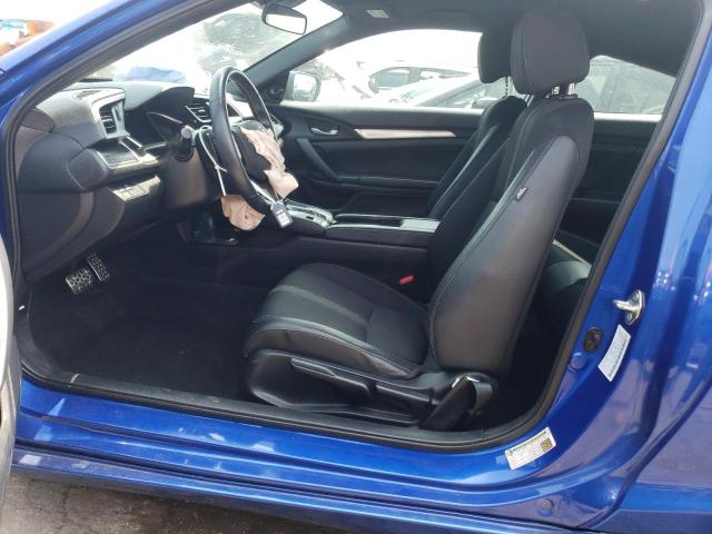 2HGFC4B87KH308455 - 2019 HONDA CIVIC SPORT BLUE photo 7