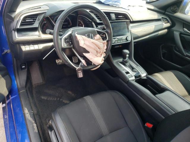 2HGFC4B87KH308455 - 2019 HONDA CIVIC SPORT BLUE photo 8