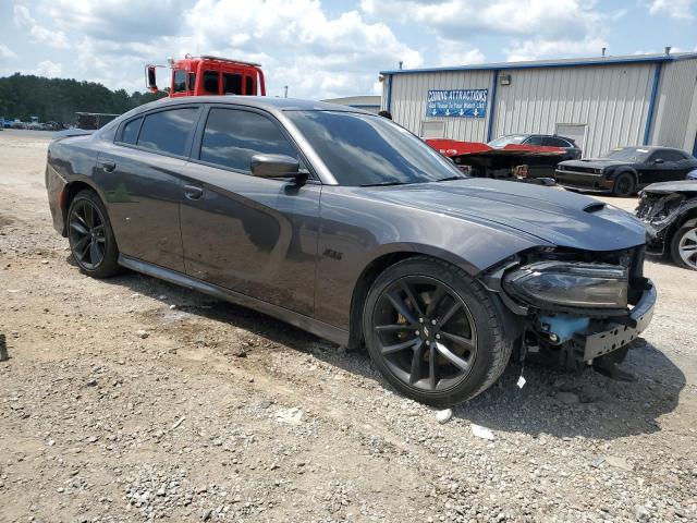 2C3CDXGJ7KH756596 - 2019 DODGE CHARGER SCAT PACK GRAY photo 4