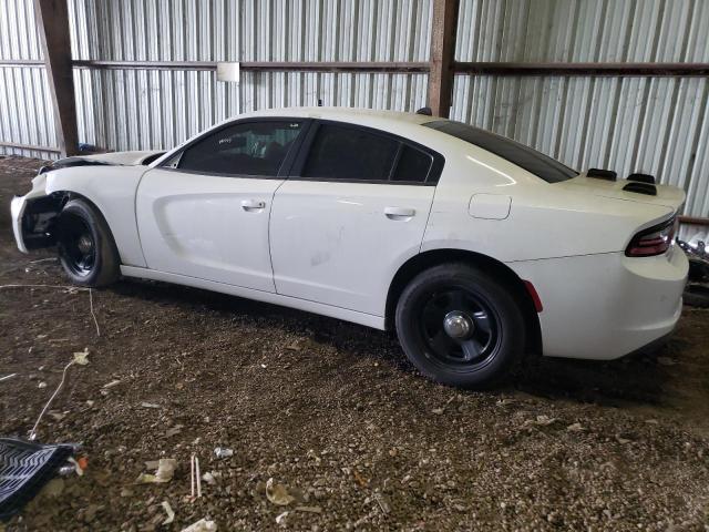 2C3CDXAT3JH200603 - 2018 DODGE CHARGER POLICE WHITE photo 2