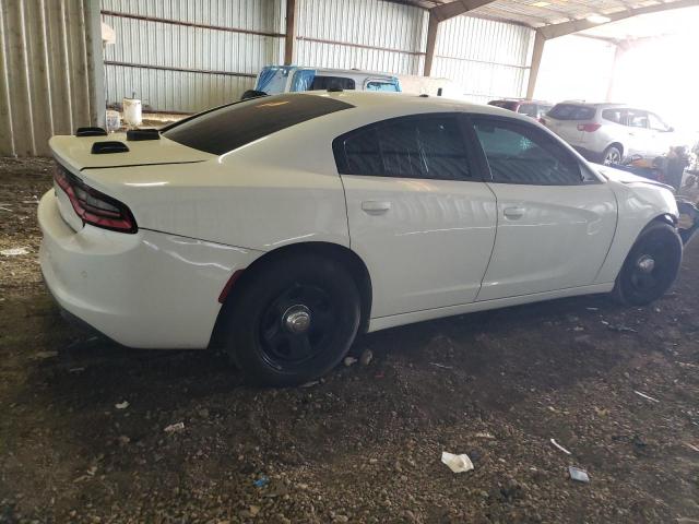 2C3CDXAT3JH200603 - 2018 DODGE CHARGER POLICE WHITE photo 3