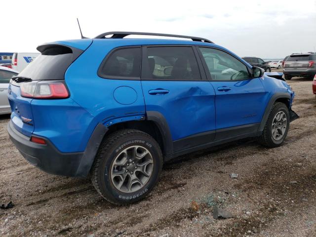 1C4PJMBX6ND537873 - 2022 JEEP CHEROKEE TRAILHAWK BLUE photo 3