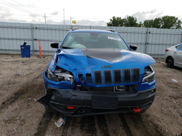 1C4PJMBX6ND537873 - 2022 JEEP CHEROKEE TRAILHAWK BLUE photo 5