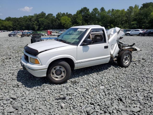 1GTCS144XVK500253 - 1997 GMC SONOMA WHITE photo 1