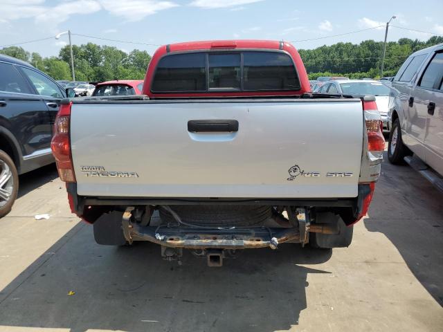5TEJU62N86Z296320 - 2006 TOYOTA TACOMA DOUBLE CAB PRERUNNER RED photo 6