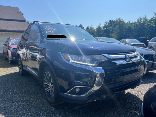 JA4AZ3A37JZ008494 - 2018 MITSUBISHI OUTLANDER SE BLUE photo 1